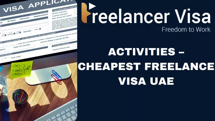 activities cheapest freelance visa uae