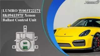 lumro w003t22171 8k0941597f xenon ballast control