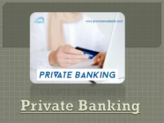 private banking