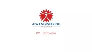 APA Engineering - PMT Software