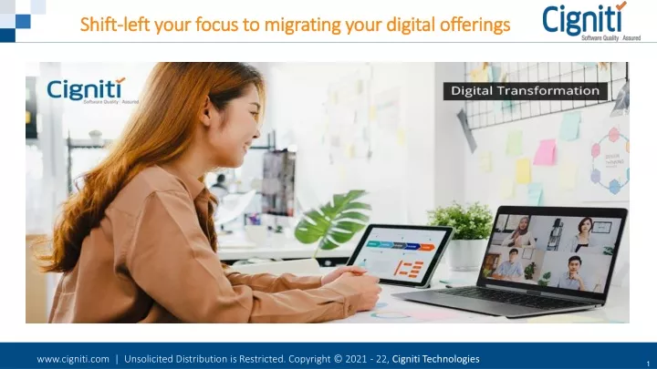 shift left your focus to migrating your digital