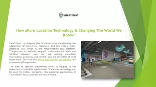 how micro location technology is changing the world we know