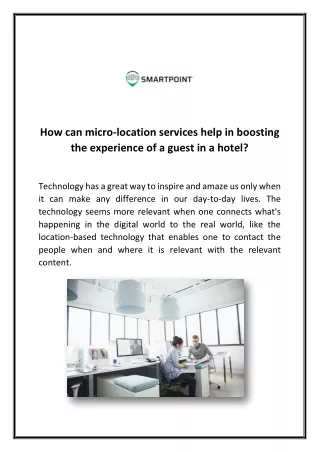 how can micro location services help in boosting