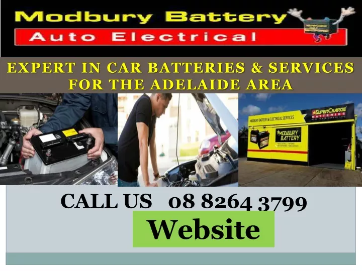 expert in car batteries services for the adelaide