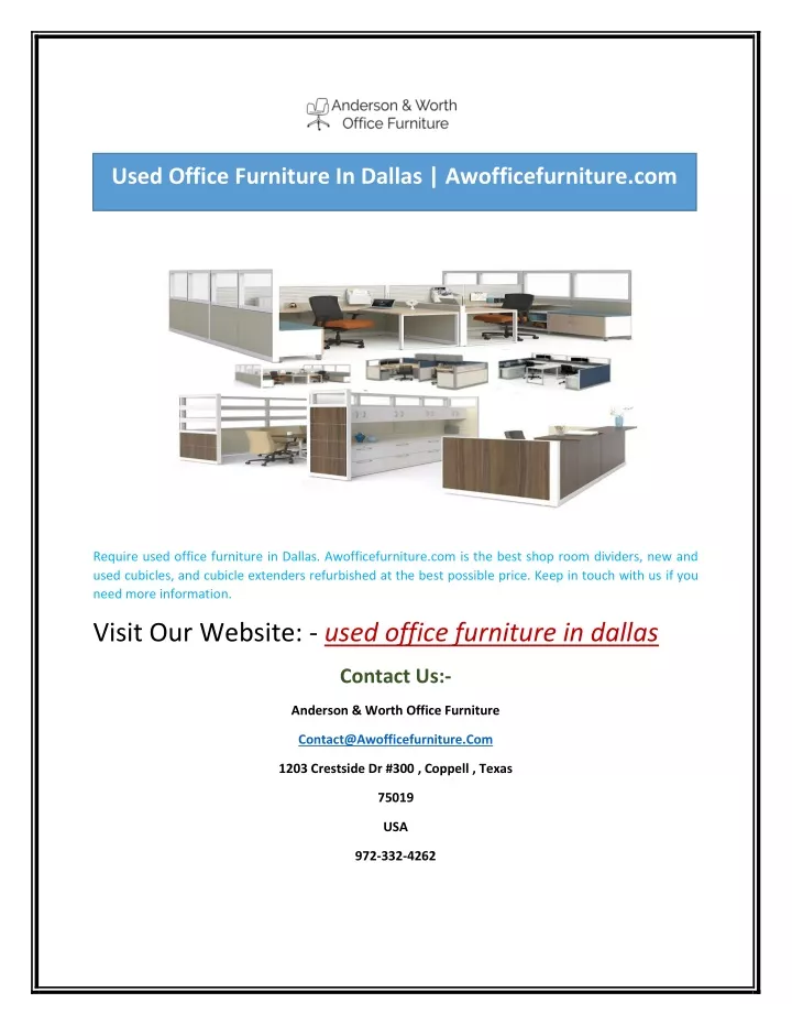 used office furniture in dallas awofficefurniture