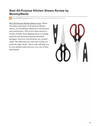 jhonsmith9860.blogspot.com-Best All-Purpose Kitchen Shears Review by MummyWants