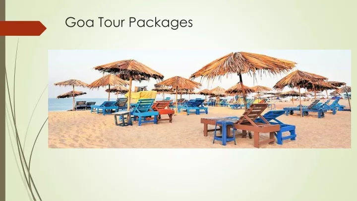 goa tour packages