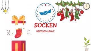 Socken - Geschenk Post