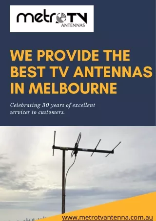 Antenna Installation in Melbourne
