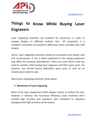 thing s t o engravers