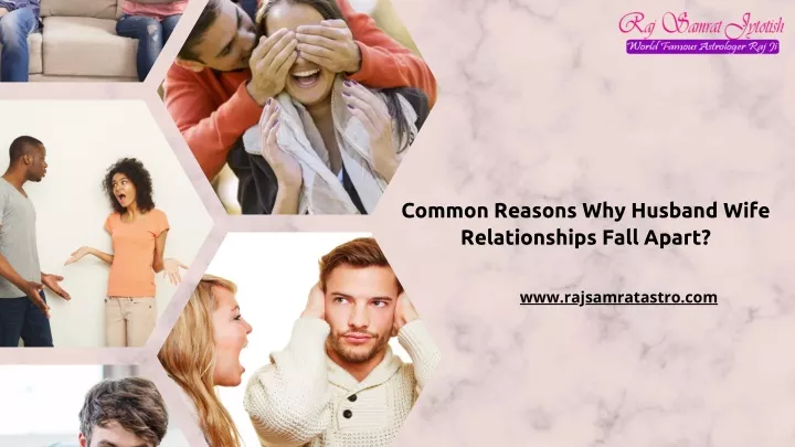 common reasons why husband wife relationships