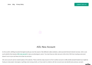 AOL New Account