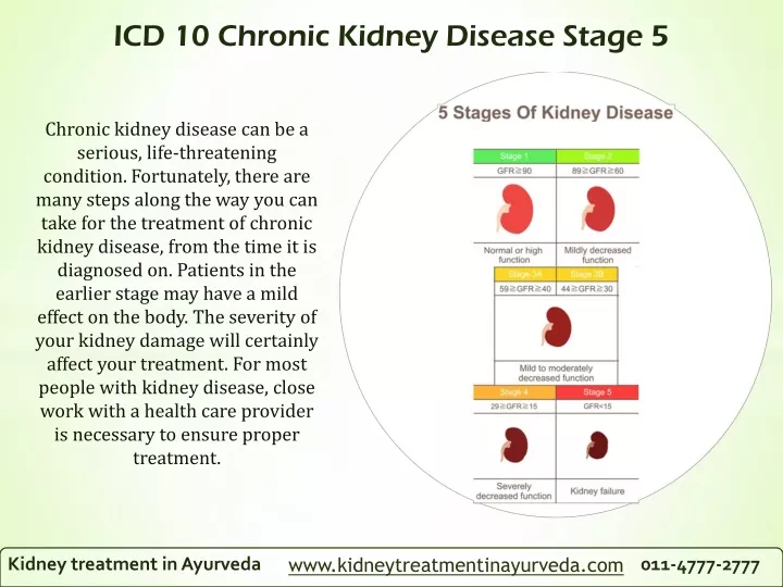 icd 10 chronic kidney disease stage 5