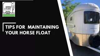 Get the Best Services for Horse Floats Renvoations in Sydney