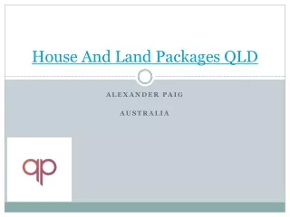 House And Land Packages QLD