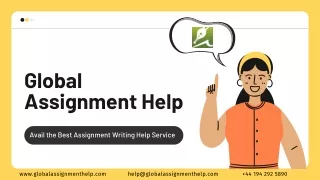 Online Assignment Writing Helper- Global Assignment Help