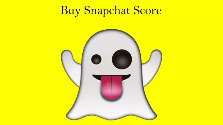 buy snapchat score