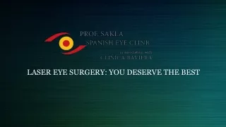 laser eye surgery you deserve the best