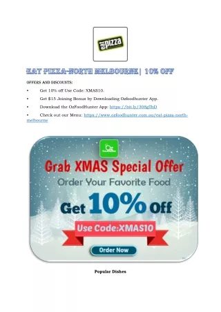 offers and discounts