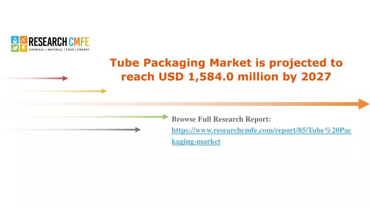 tube packaging market is projected to reach usd 1 584 0 million by 2027