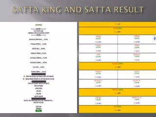 Why are satta result playing games with numbers