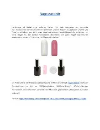nagelzubeh r