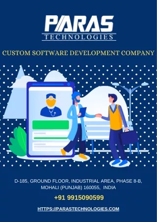 Build Online Consultation Apps For Your Business | Paras Technologies