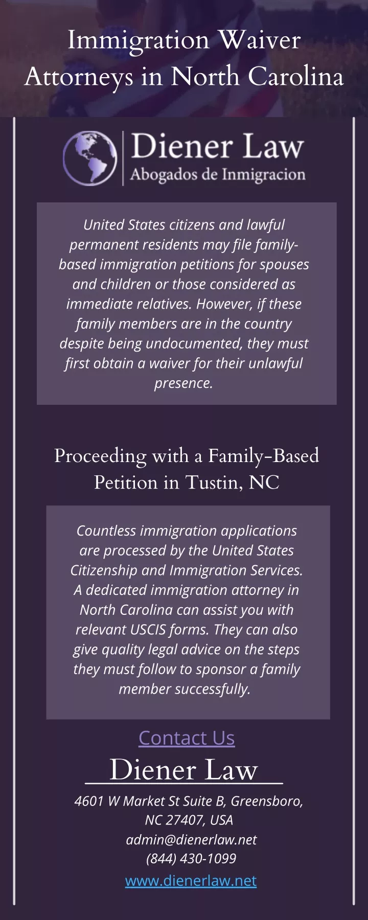 immigration waiver attorneys in north carolina