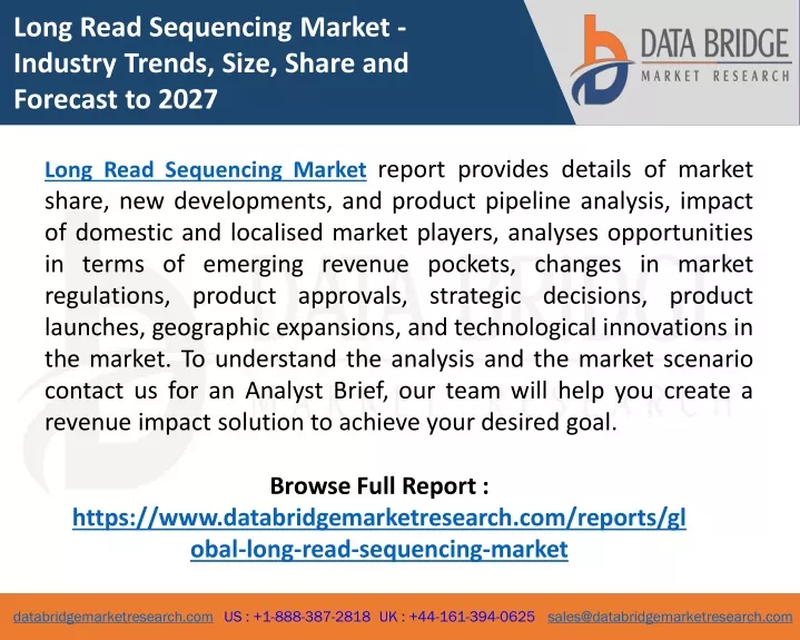 long read sequencing market industry trends size
