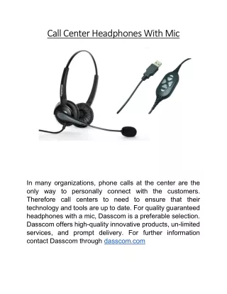 call center headphones with mic call center