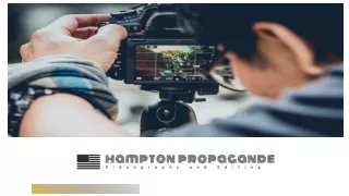 Aerial photography and videography using drones