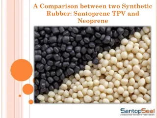 a comparison between two synthetic rubber