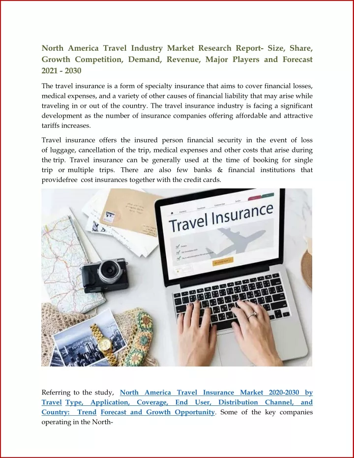 north america travel industry market research