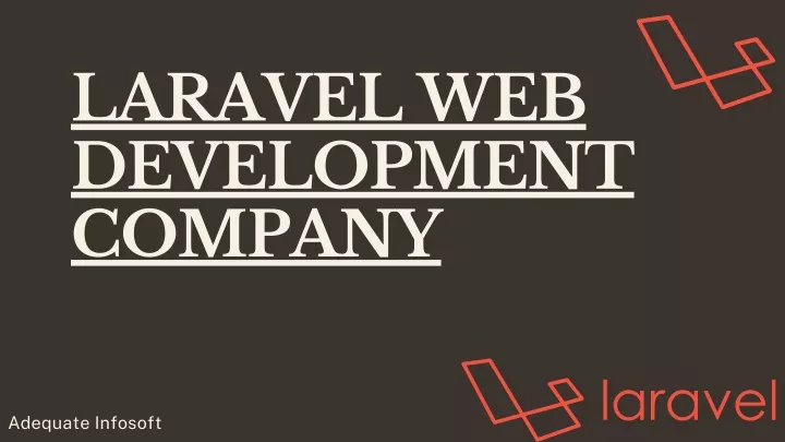 laravel web development company
