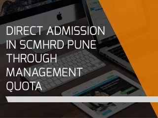Direct Admission in SCMHRD Pune Through Management Quota
