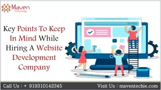 key points to keep in mind while hiring a website