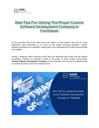best_tips_for_opting_the_proper_custom_software_development_company_in_faridabad