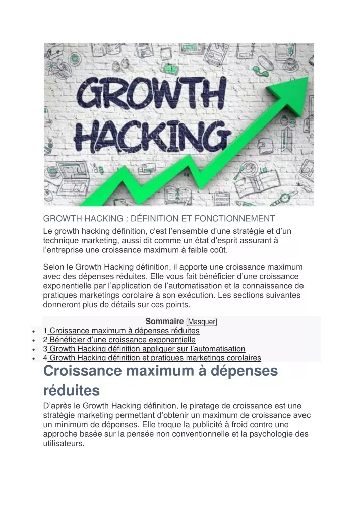 growth hacking d finition et fonctionnement