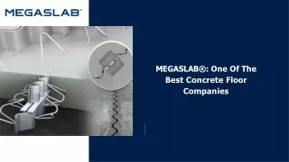 Get In Touch With MEGASLAB® For The Best Slab System