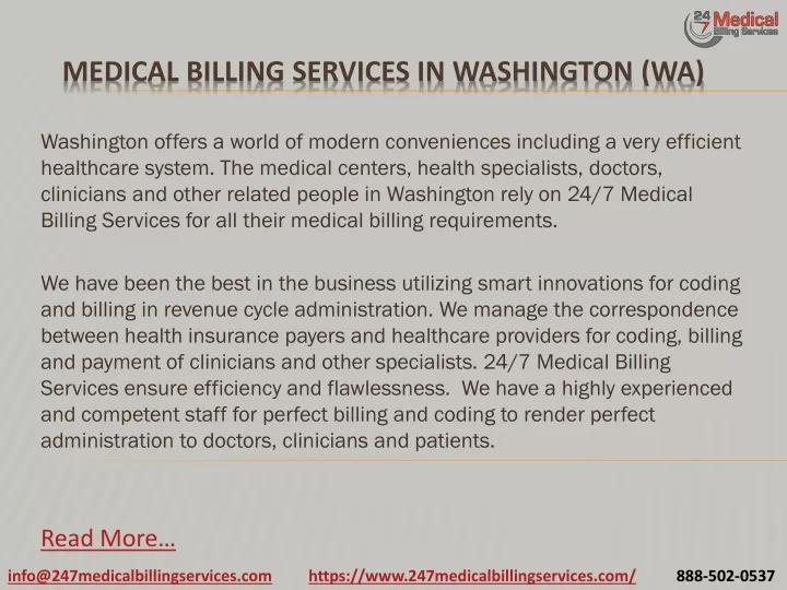 medical billing services in washington wa