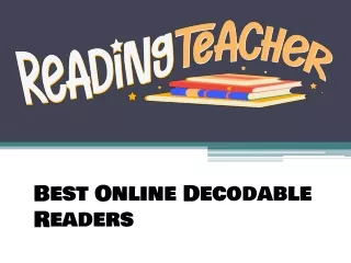 Best Online Decodable Readers - Readingteacher.com
