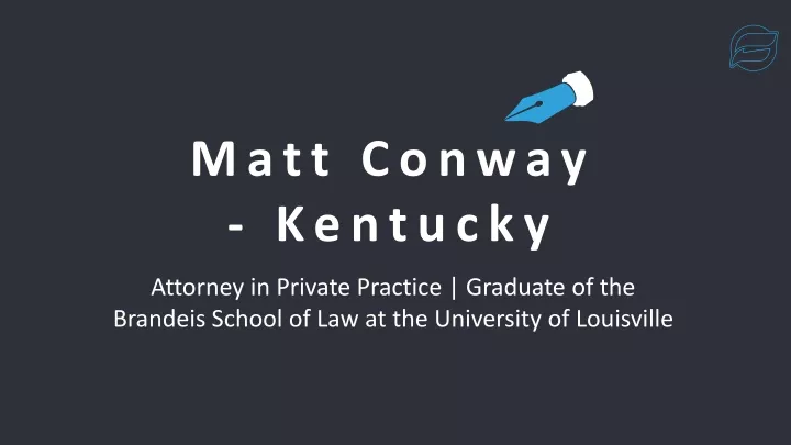 matt conway kentucky