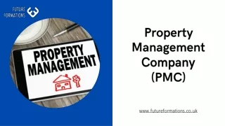 Property Management Company (PMC)