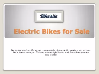 Folding Electric Bikes Australia