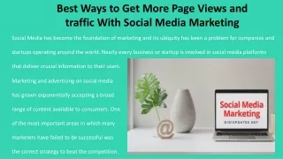 Best Ways To Get More Page Views and traffic With Social Media Marketing
