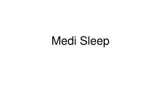 Medisleep Mattresses