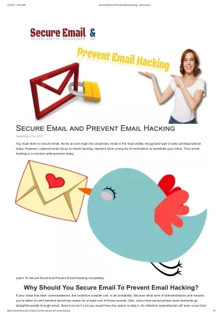Secure Email and Prevent Email Hacking - HackersList