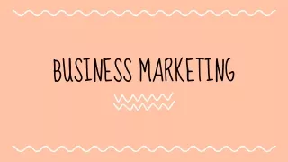business marketing