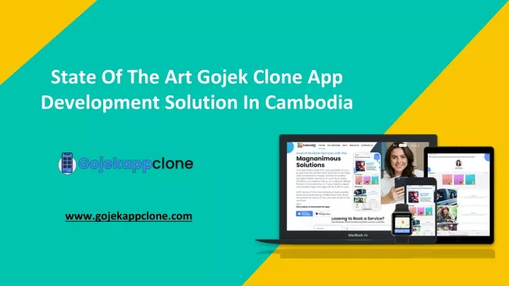 state of the art gojek clone app development solution in cambodia