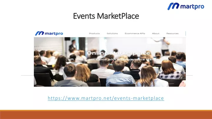 events marketplace